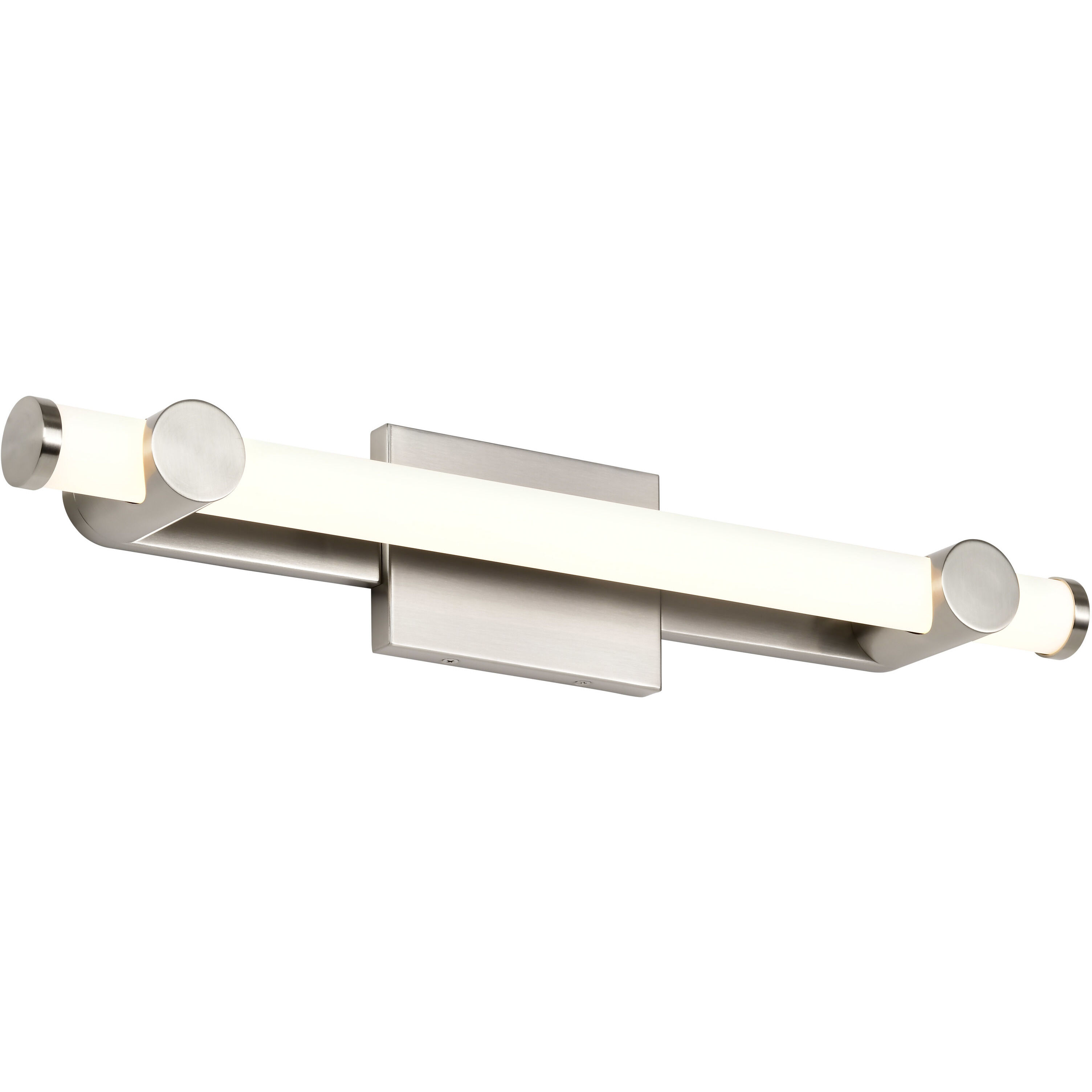 Bowman LED 24 inch Brushed Nickel Vanity Light Wall Light