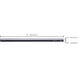 CounterQuickSlim 120 LED 21 inch Black Under Cabinet & Cove