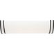 Glamour LED 11.31 inch Matte Black Flush Mount Ceiling Light