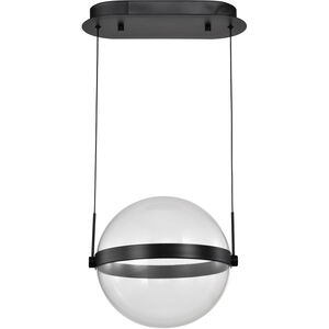 Arvada LED 12.63 inch Matte Black Pendant Ceiling Light