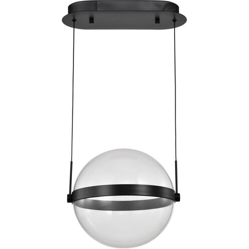Arvada LED 12.63 inch Matte Black Pendant Ceiling Light
