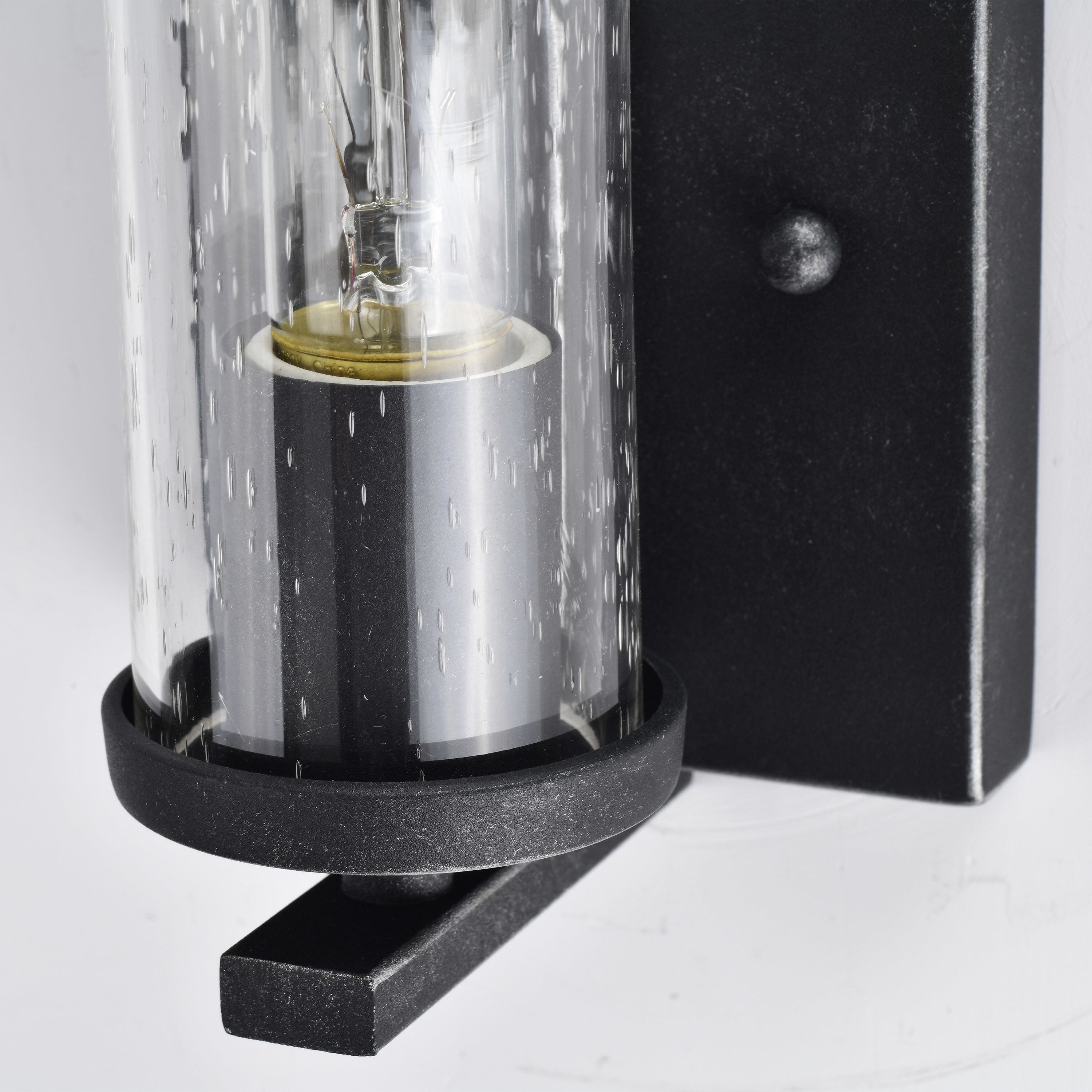 Donzi 1 Light 13 inch Iron Black Vanity Light Wall Light