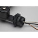 Brentwood 120V 6.00 watt Matte Black Landscape Flood Light