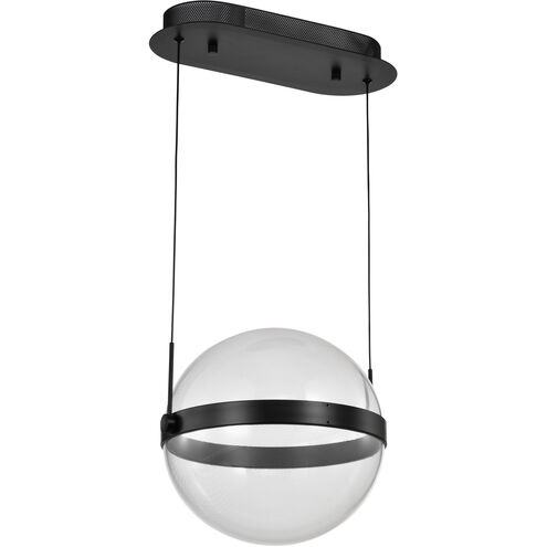 Arvada LED 12.63 inch Matte Black Pendant Ceiling Light