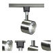 Brentwood 1 Light 120V Brushed Nickel Track Head Ceiling Light