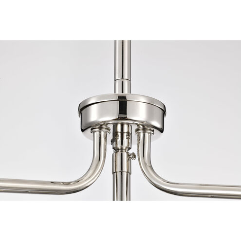 Yorktown 1 Light 10 inch Polished Nickel Pendant Ceiling Light