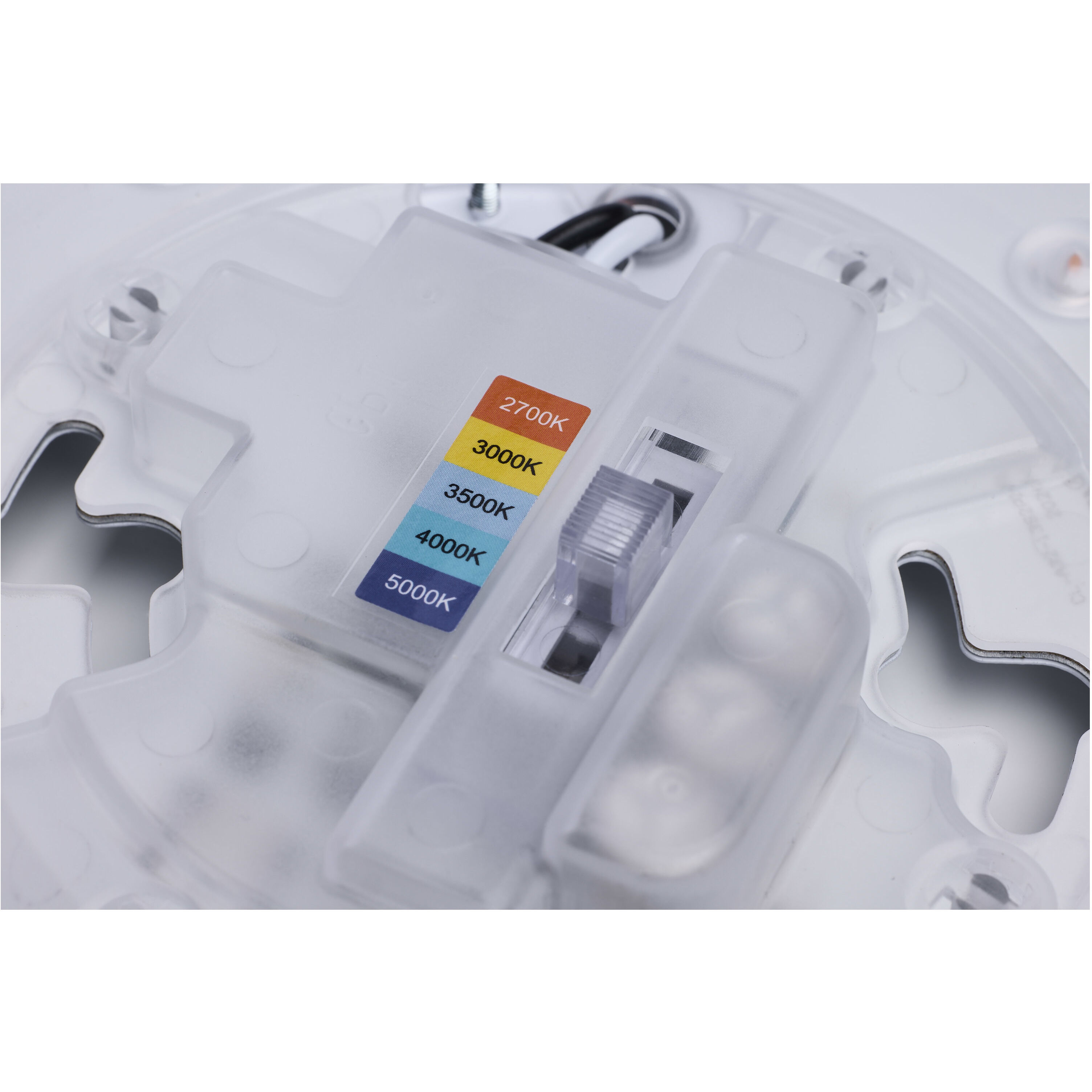 Glamour LED 9.84 inch Black Flush Mount Ceiling Light