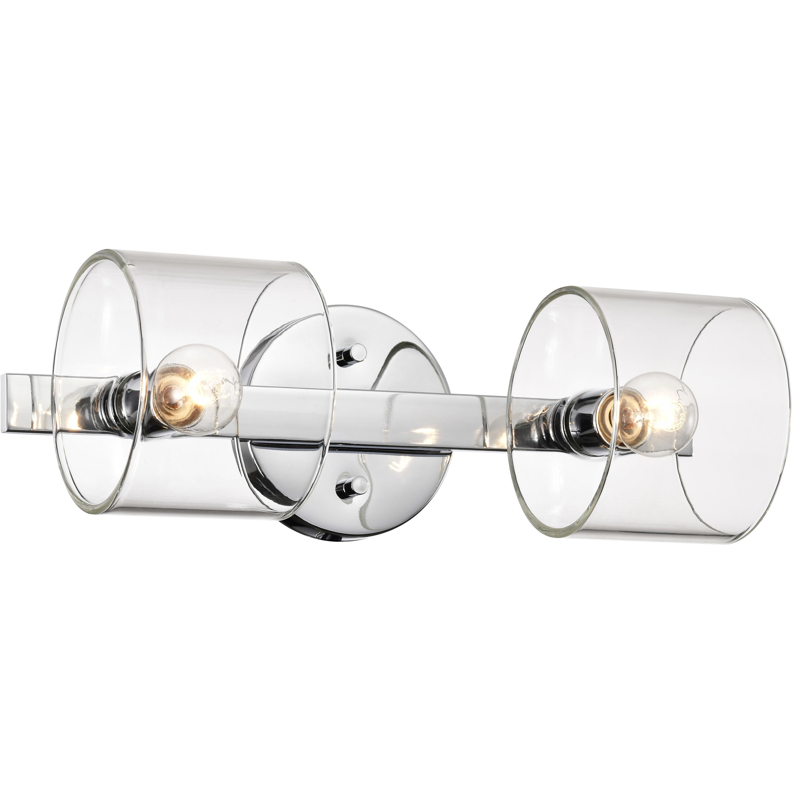 Marlowe 2 Light 15.5 inch Polished Nickel Vanity Light Wall Light