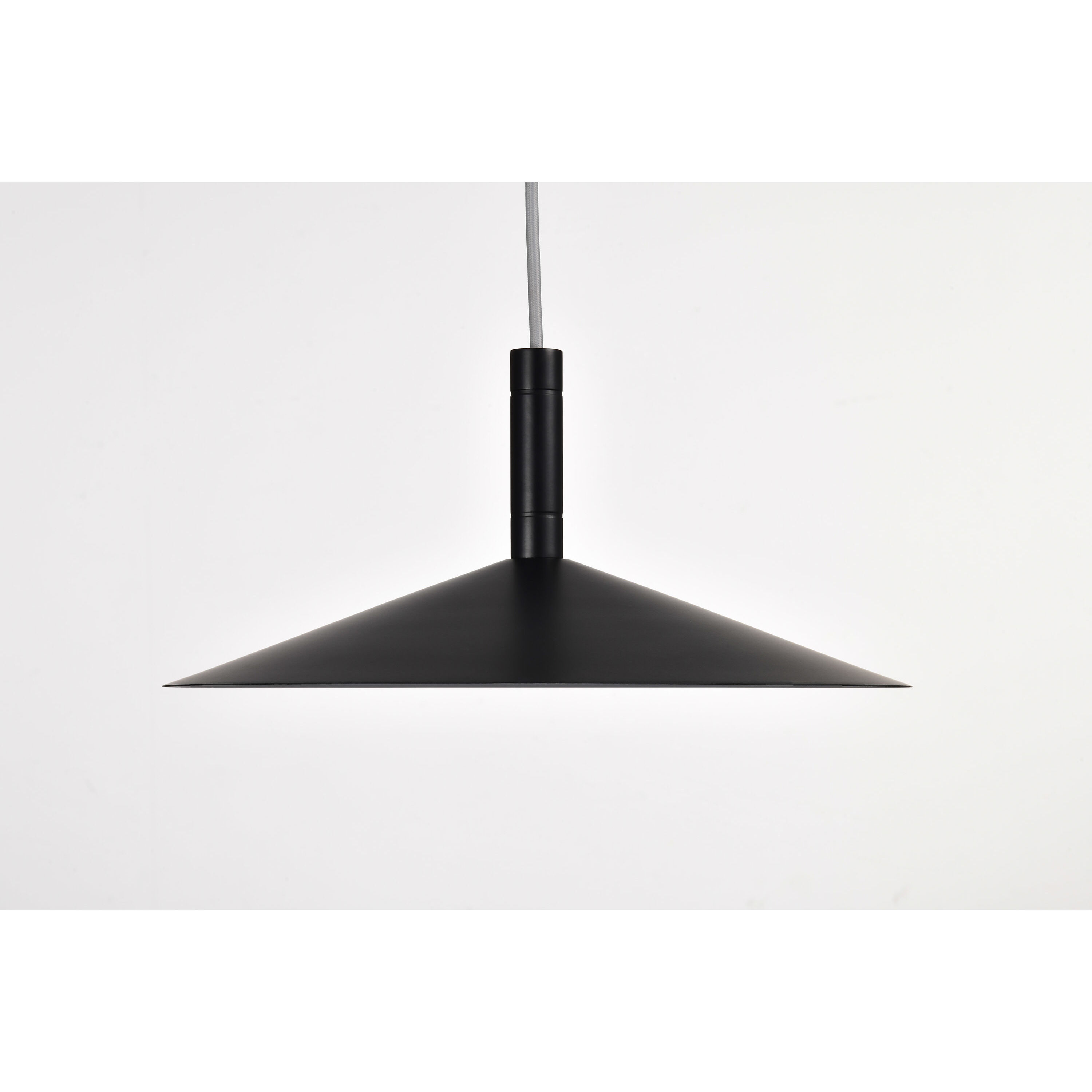 Corrine LED 14 inch Matte Black Pendant Ceiling Light