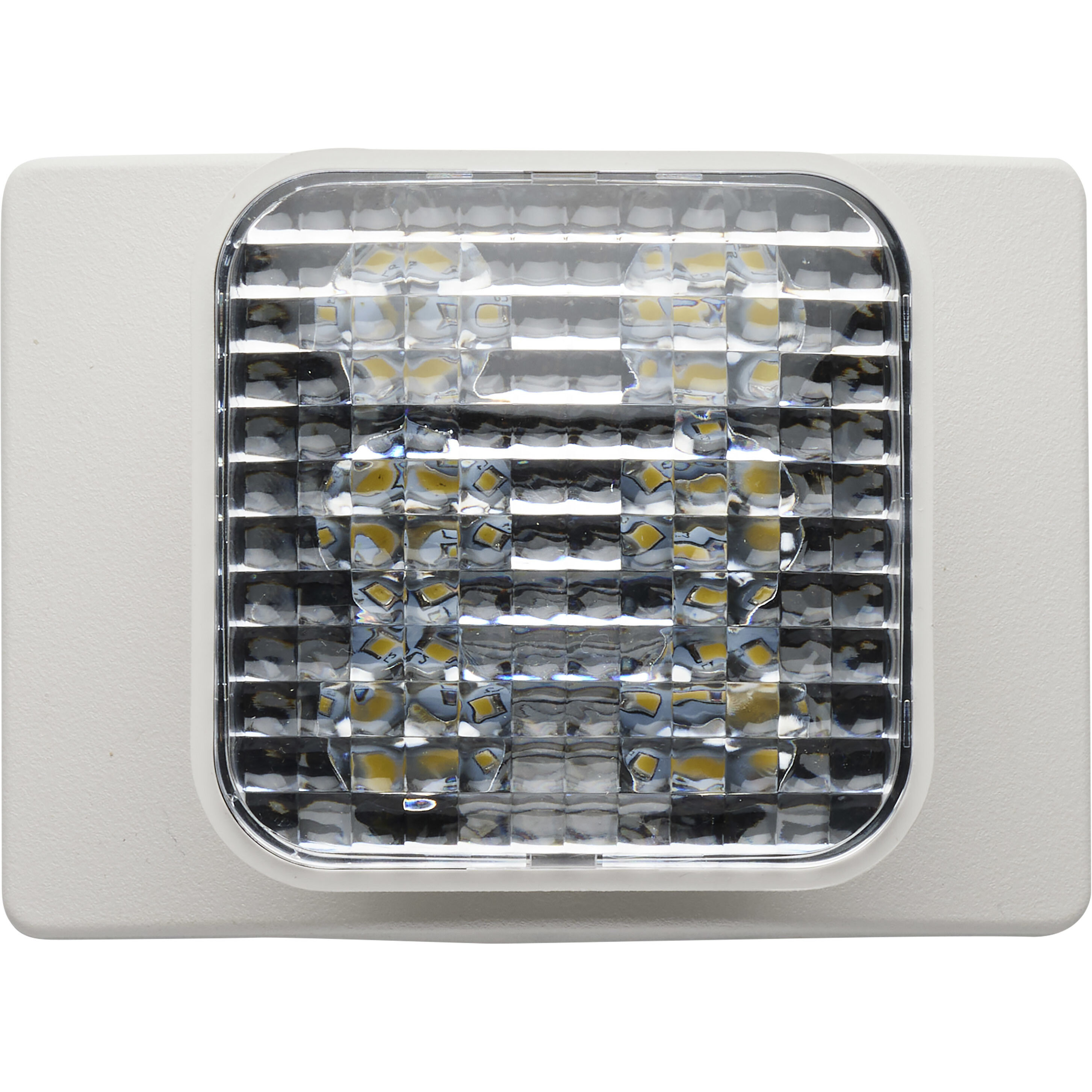 Exit Sign LED 6 inch White ADA Emergency Lighting Wall Light