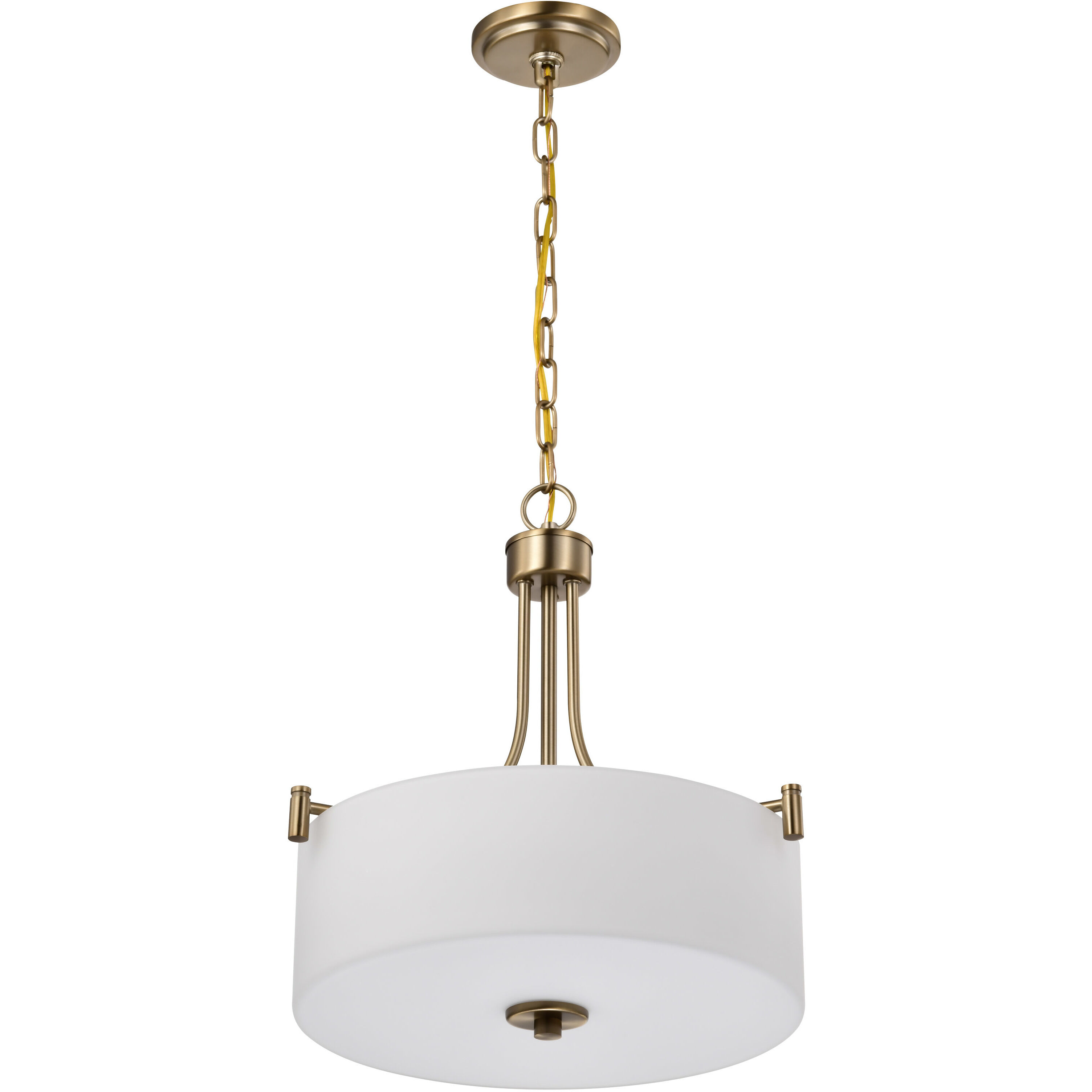 Liam 15.88 inch Burnished Brass Pendant Ceiling Light