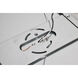 Blink Pro+ LED 23.7 inch Black Edge Lit Flush Mount Ceiling Light