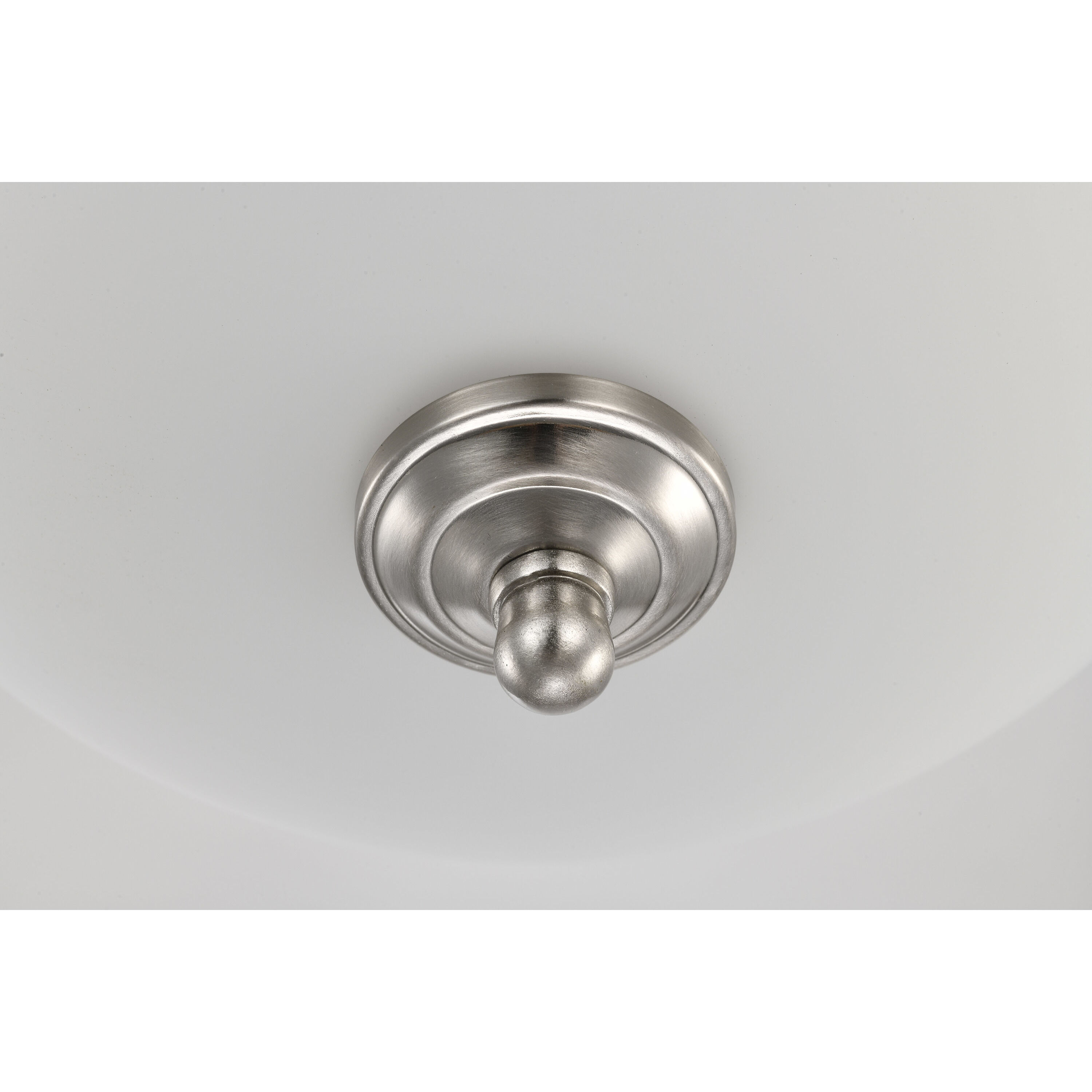 Brentwood LED 13 inch Brushed Nickel LED Flush Mount Ceiling Light