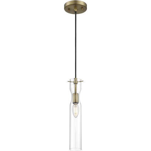 Spyglass 1 Light 5 inch Vintage Brass Pendant Ceiling Light