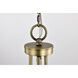 Amado 3 Light 14 inch Vintage Brass Pendant Ceiling Light