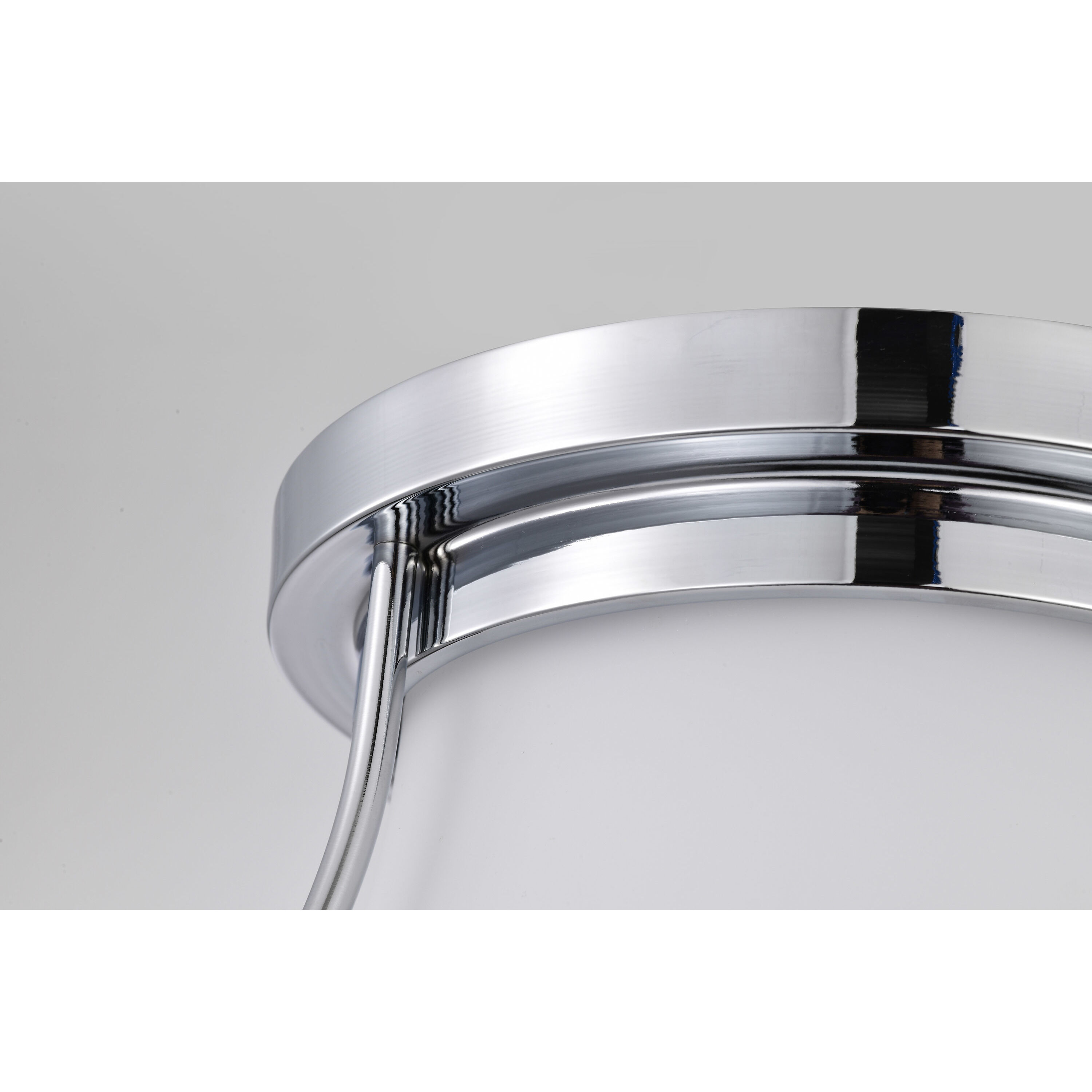 Valdora 1 Light 14 inch Polished Nickel Flush Mount Ceiling Light