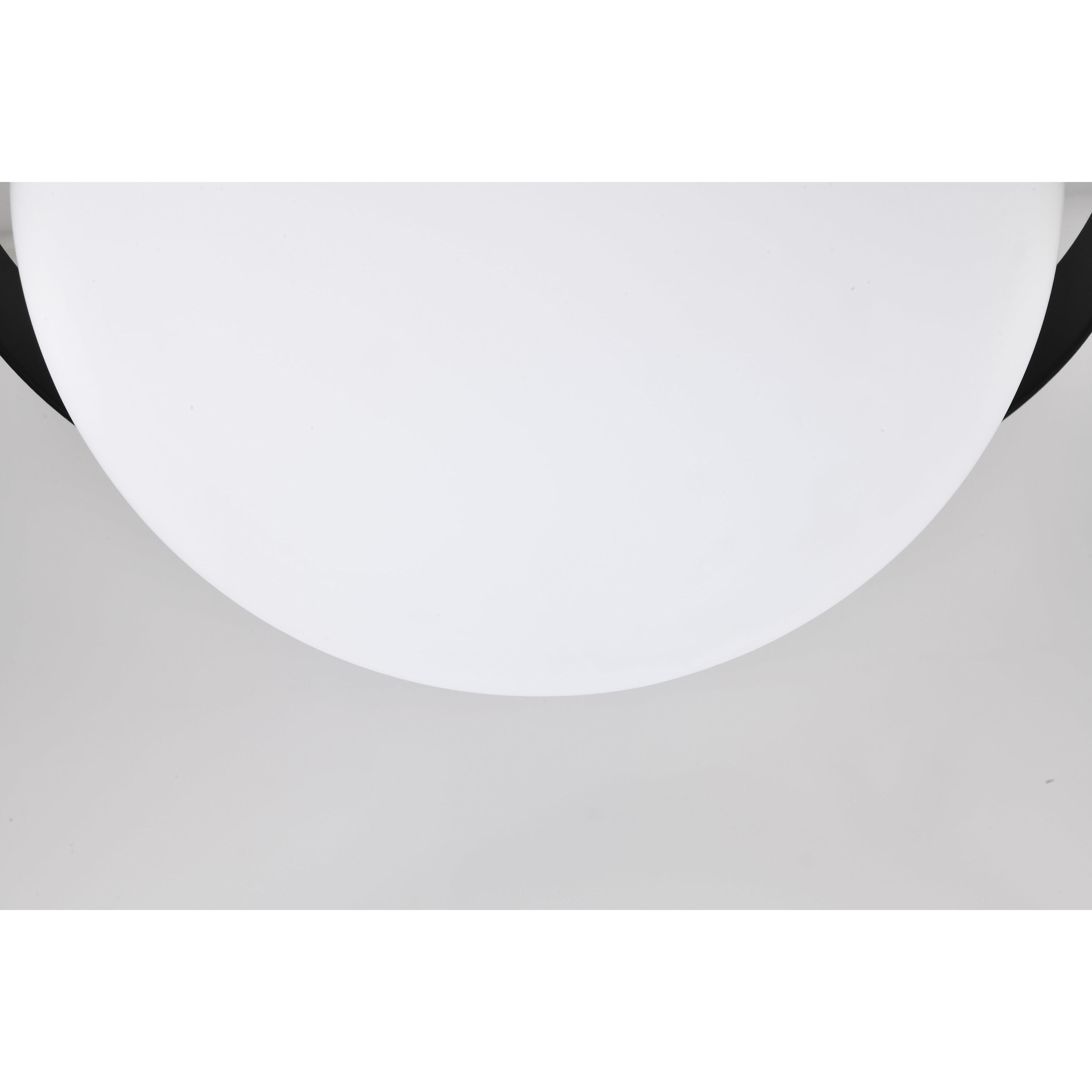 Lakeshore 1 Light 13 inch Matte Black Flush Mount Ceiling Light