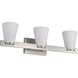 Royale 24 inch Brushed Nickel Vanity Wall Light