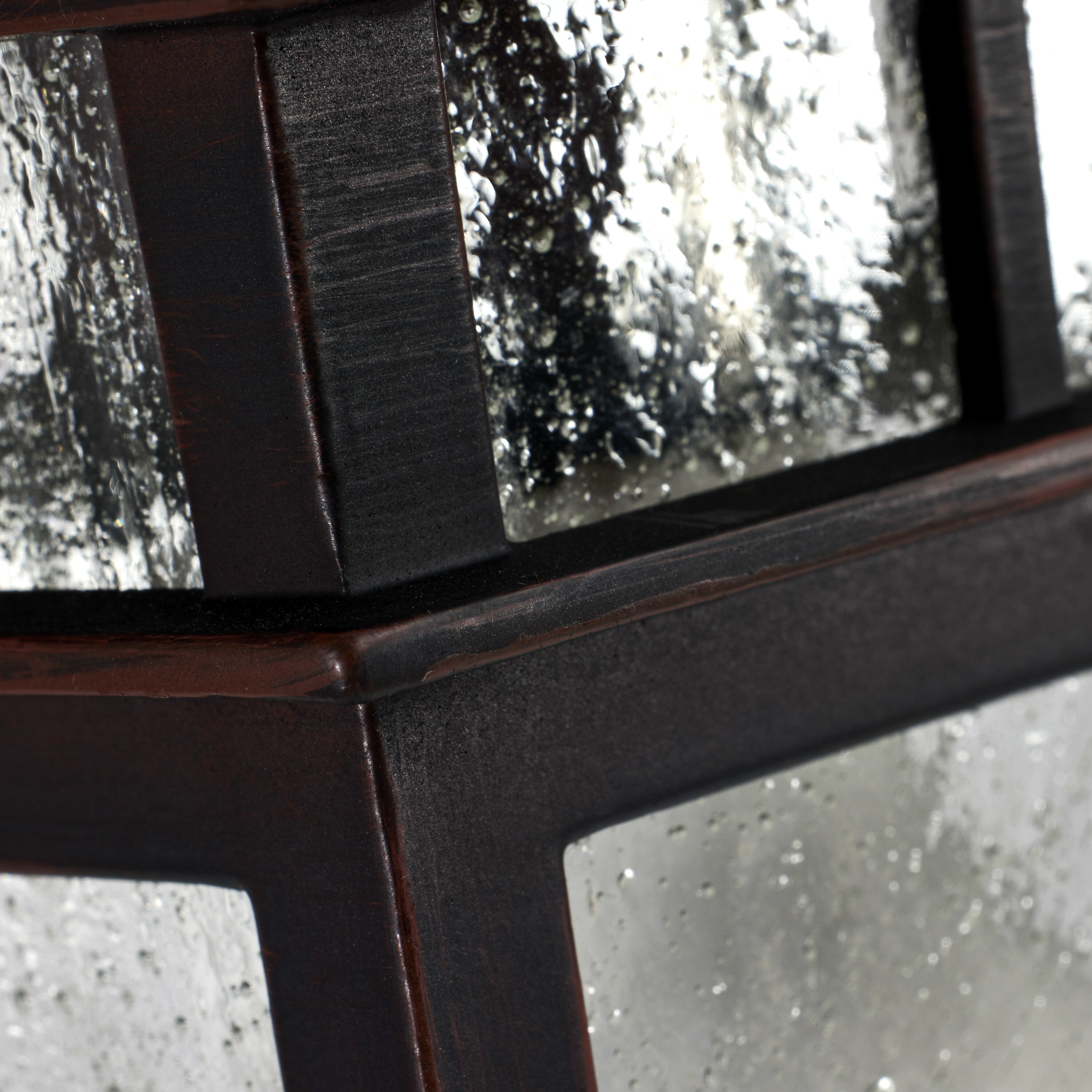 Cove Neck 1 Light 7 inch Rustic Bronze Outdoor Hanging Lantern