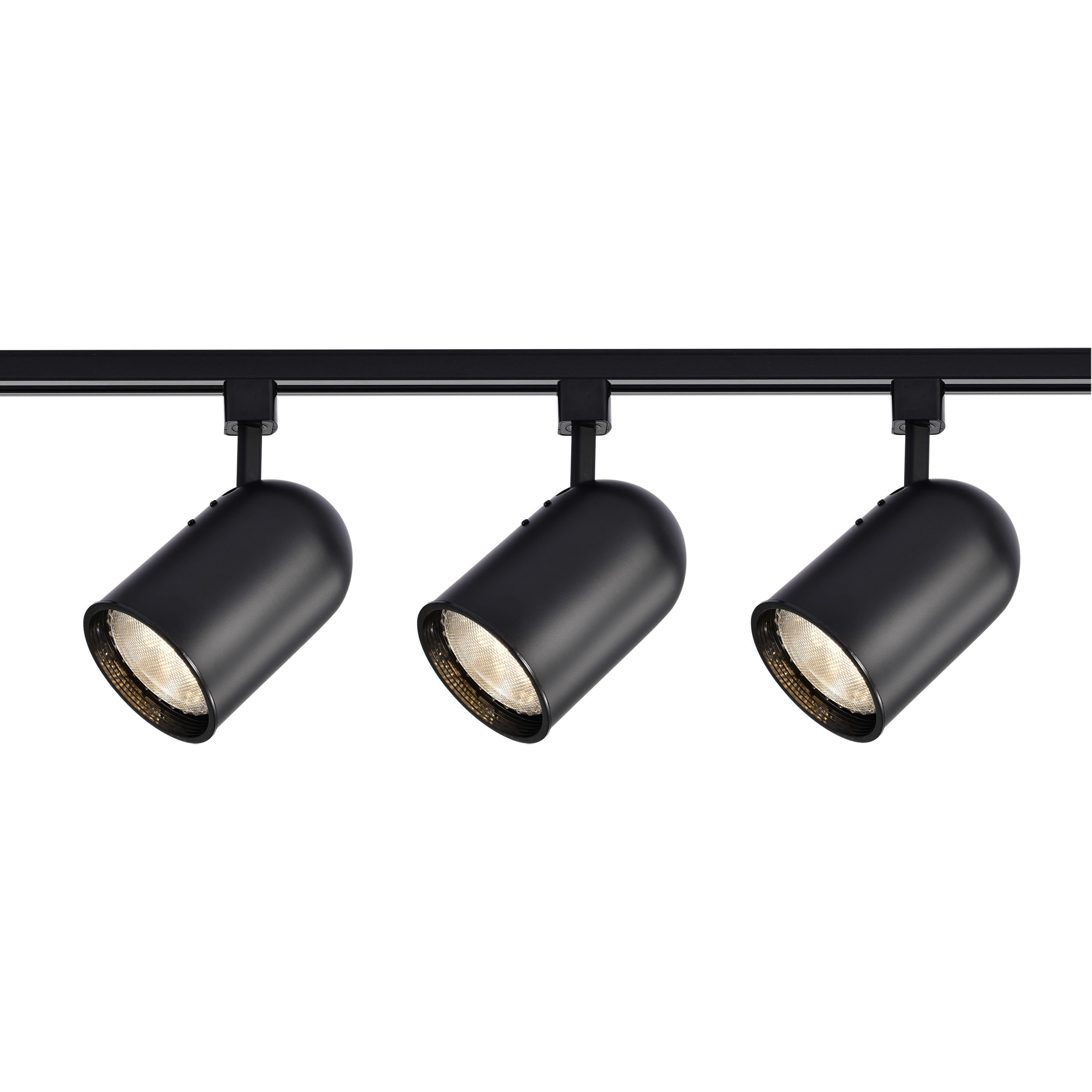 Brentwood 3 Light 120V Black Track Lighting Ceiling Light