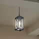 Oaklyn 1 Light 7.5 inch Matte Black Outdoor Hanging Light