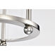 Yorktown 1 Light 10 inch Polished Nickel Pendant Ceiling Light