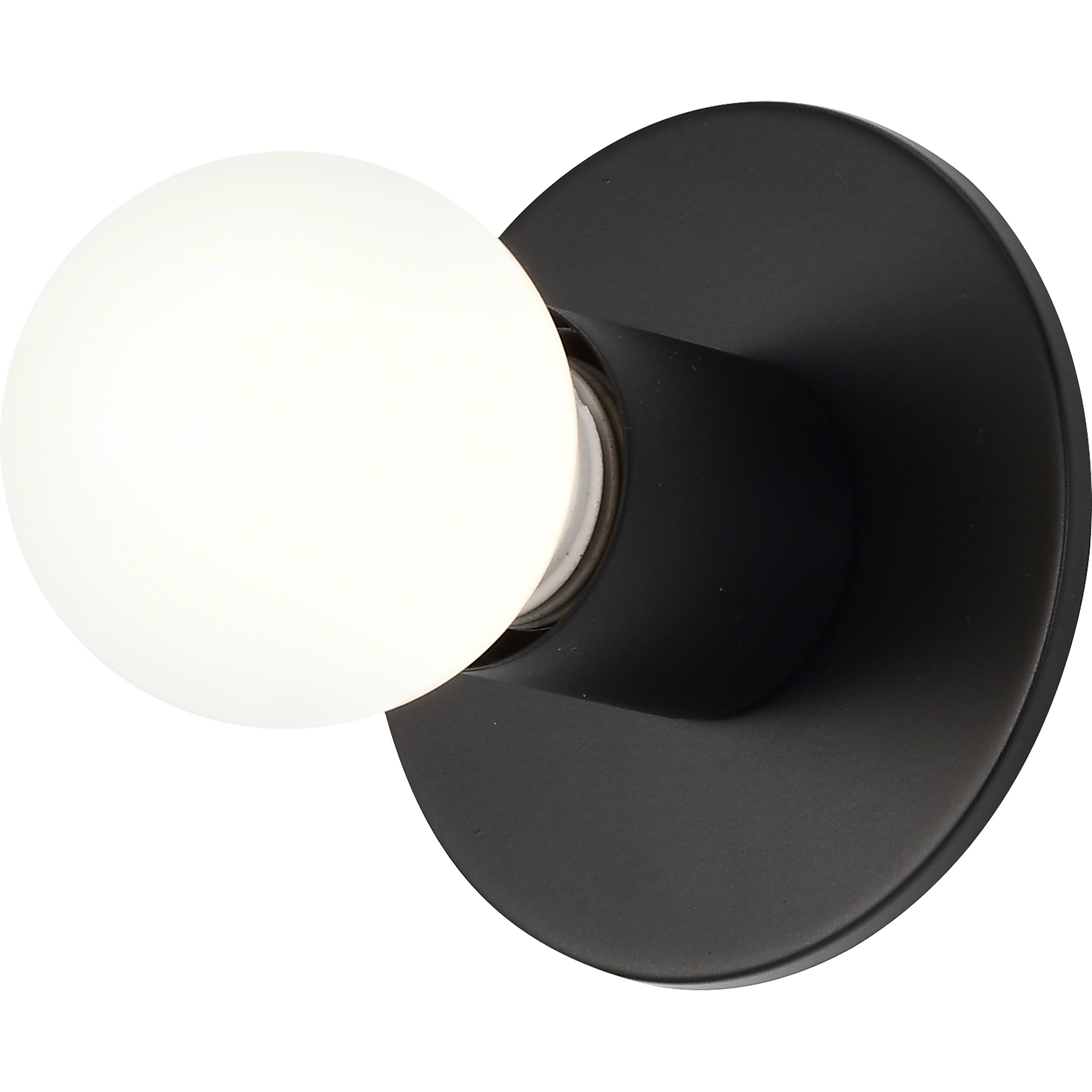 Brentwood 1 Light 5 inch Dark Bronze Flush Mount Ceiling Light 