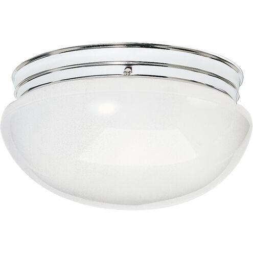 Brentwood 2 Light 12 inch Polished Chrome Flush Mount Ceiling Light