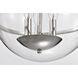 Amado 3 Light 14 inch Polished Nickel Pendant Ceiling Light