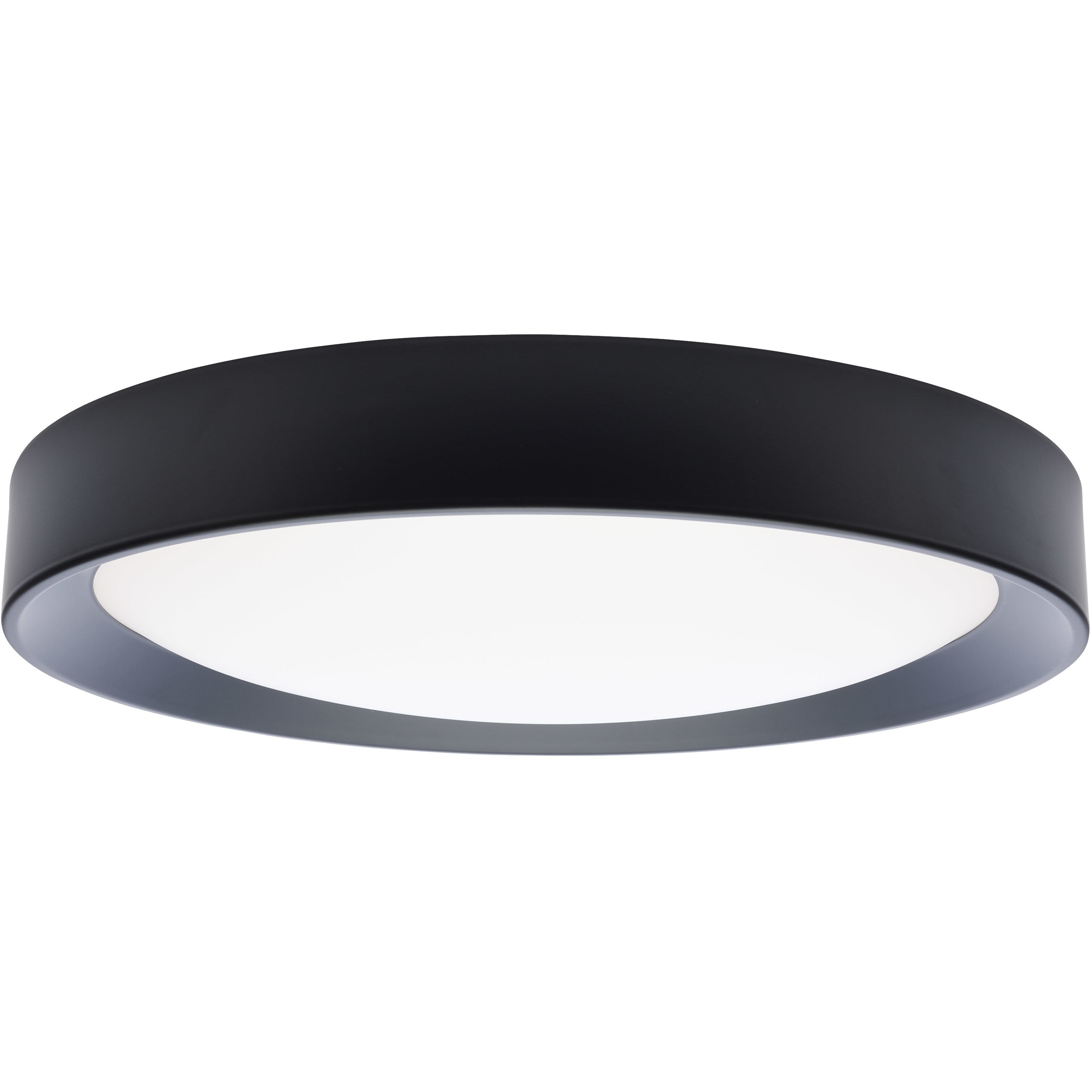 Selene LED 16.61 inch Black Flush Mount Ceiling Light