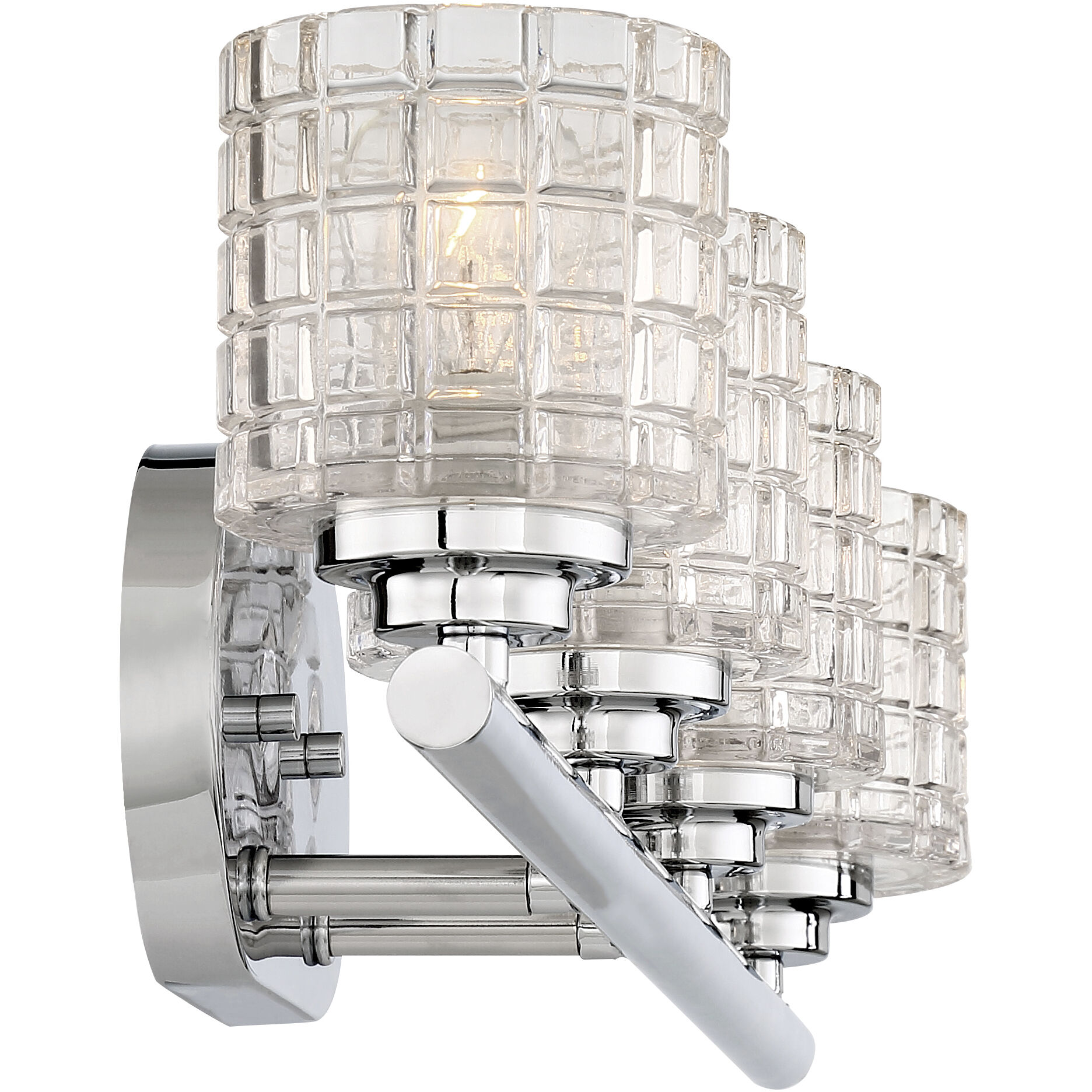 Votive 4 Light 25 inch Polished Nickel Vanity Light Wall Light