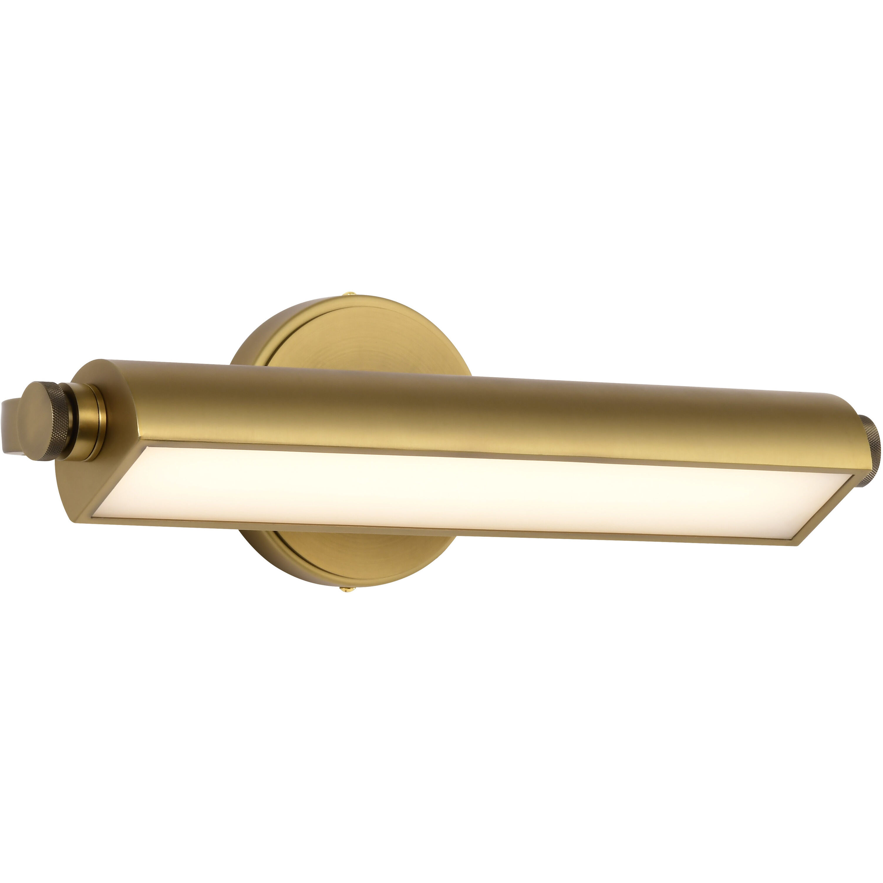 Auden LED 17.75 inch Vintage Brass Vanity Wall Light