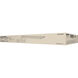 Brentwood LED 12 inch White Linear Flushmount Ceiling Light