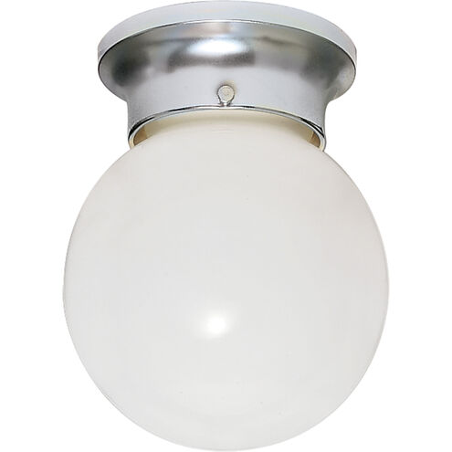 Brentwood 1 Light 6 inch White Flush Mount Ceiling Light