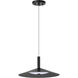 Corrine LED 14 inch Matte Black Pendant Ceiling Light