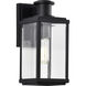 Luca 13 inch Sand Black Outdoor Wall Light