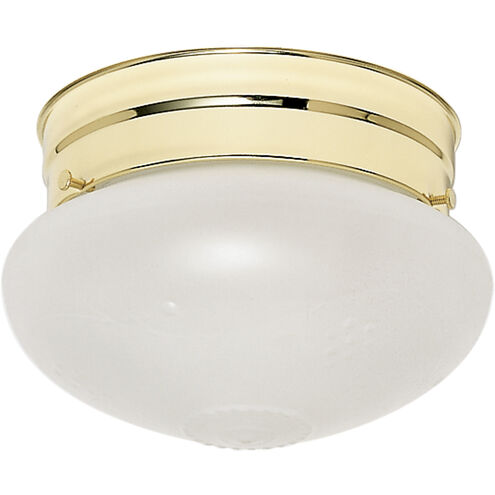 Brentwood 1 Light 6 inch Polished Brass Flush Mount Ceiling Light