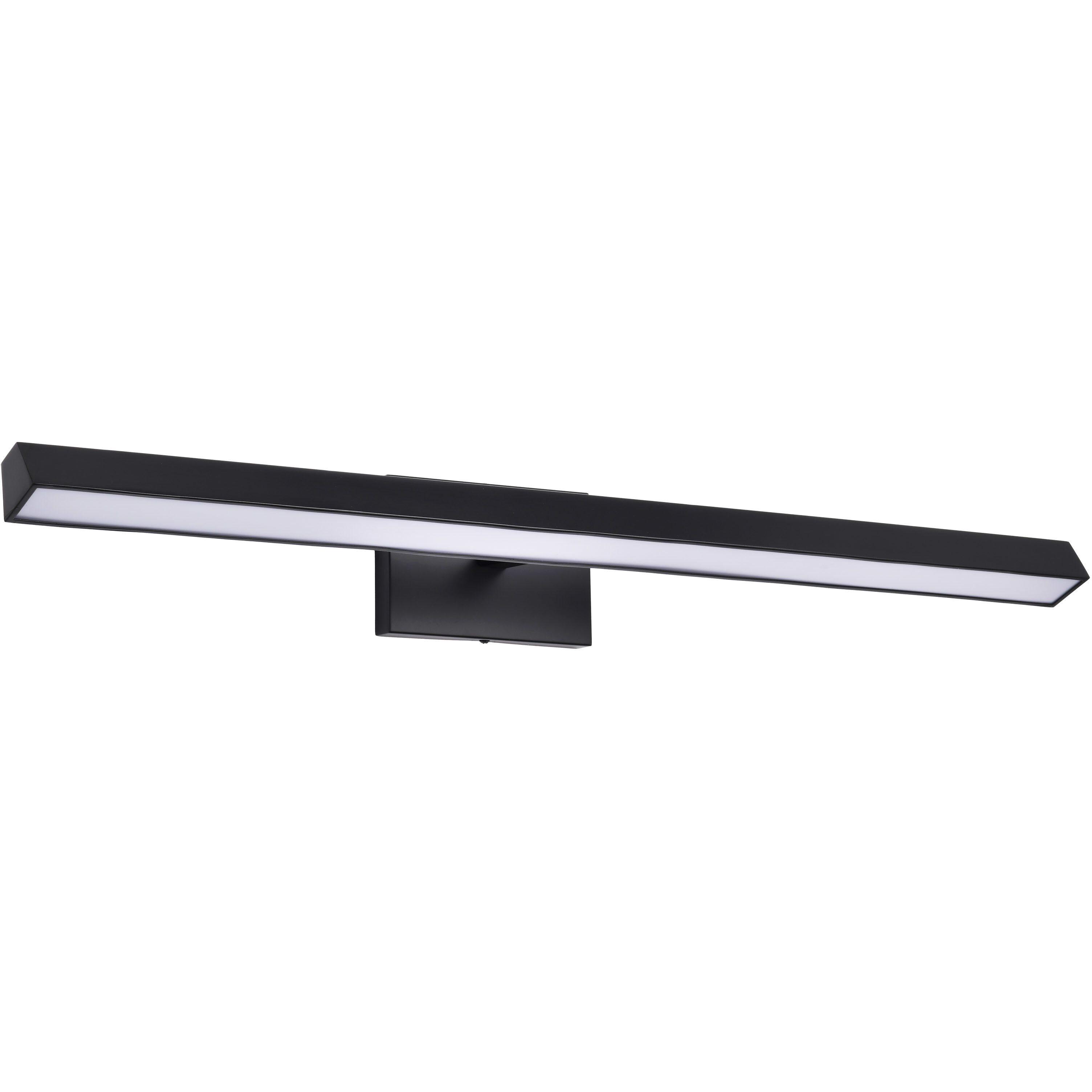 Mila LED 35.8 inch Black Vanity Wall Light