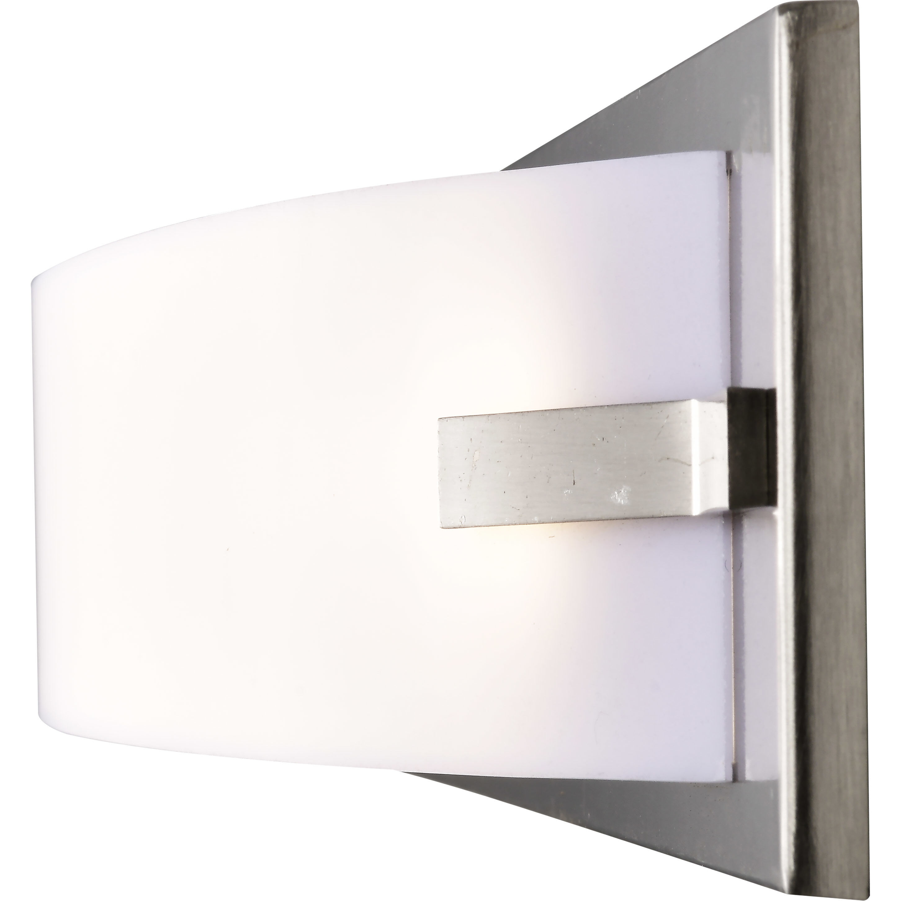 Bow LED 43 inch Brushed Nickel Vanity Light Wall Light