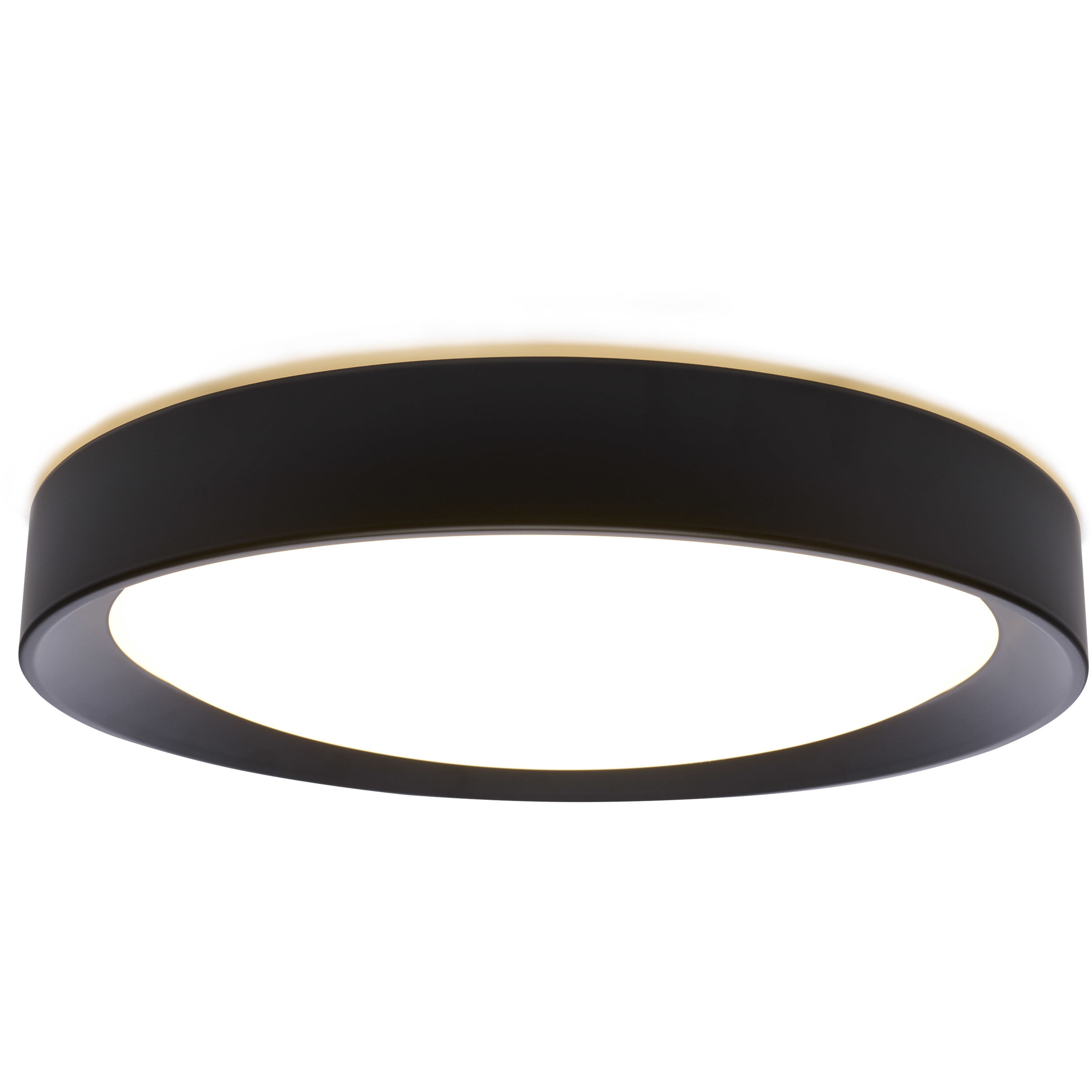 Selene LED 16.61 inch Black Flush Mount Ceiling Light