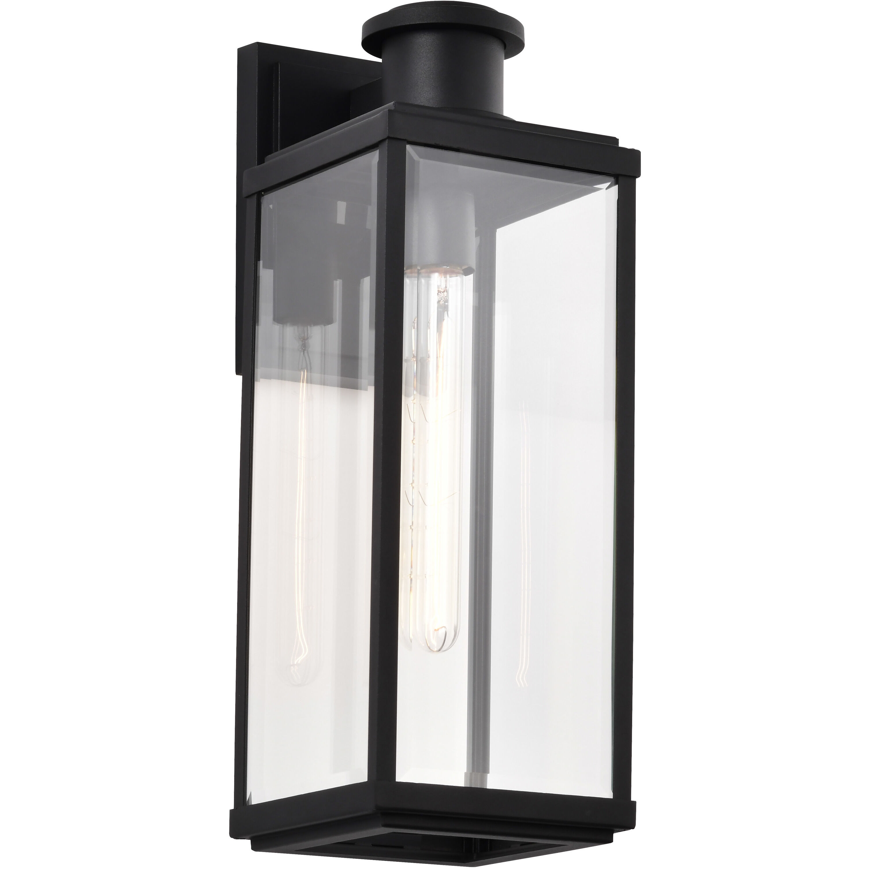 Luca 20 inch Sand Black Outdoor Wall Light