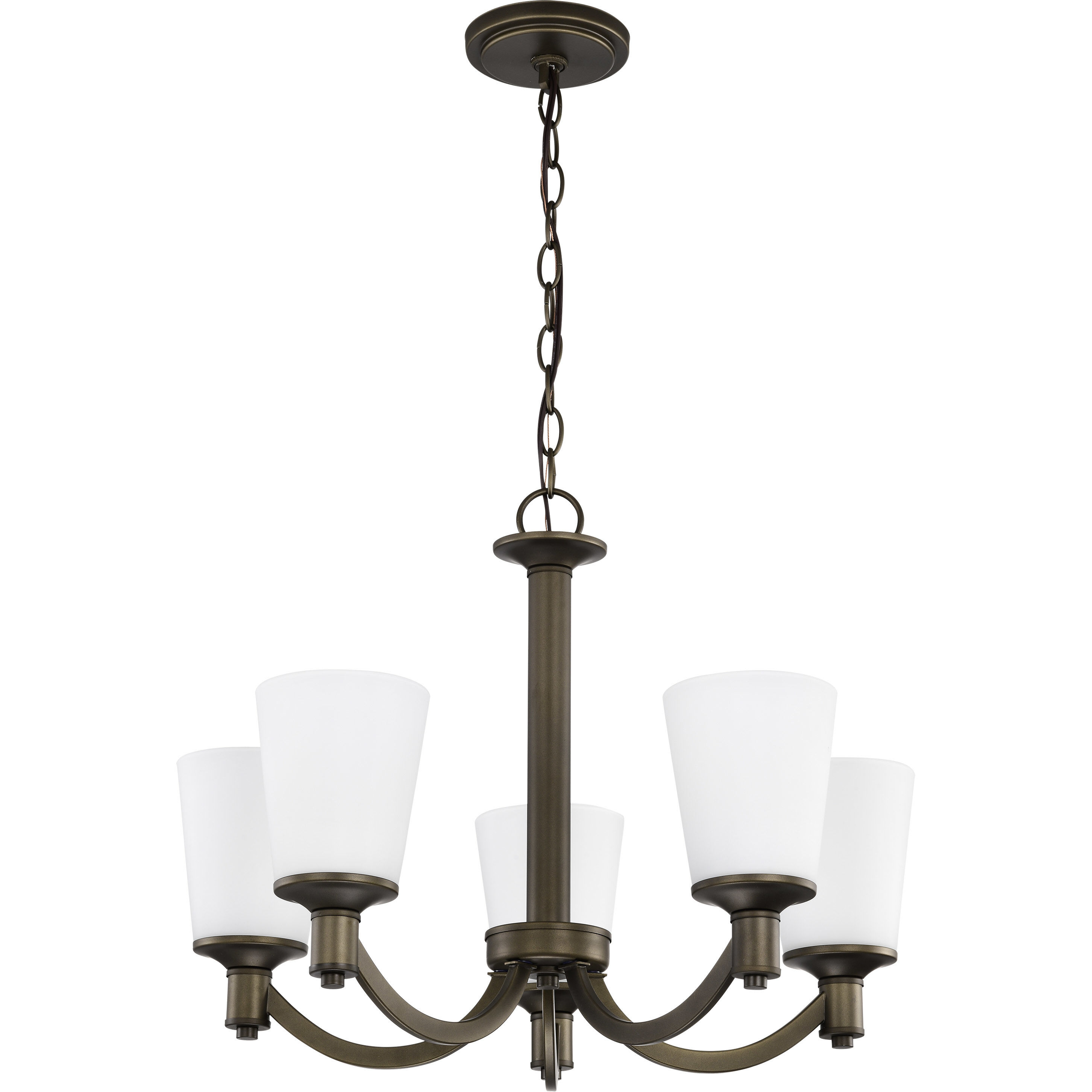 Laguna 5 Light 23 inch Forest Bronze Chandelier Ceiling Light