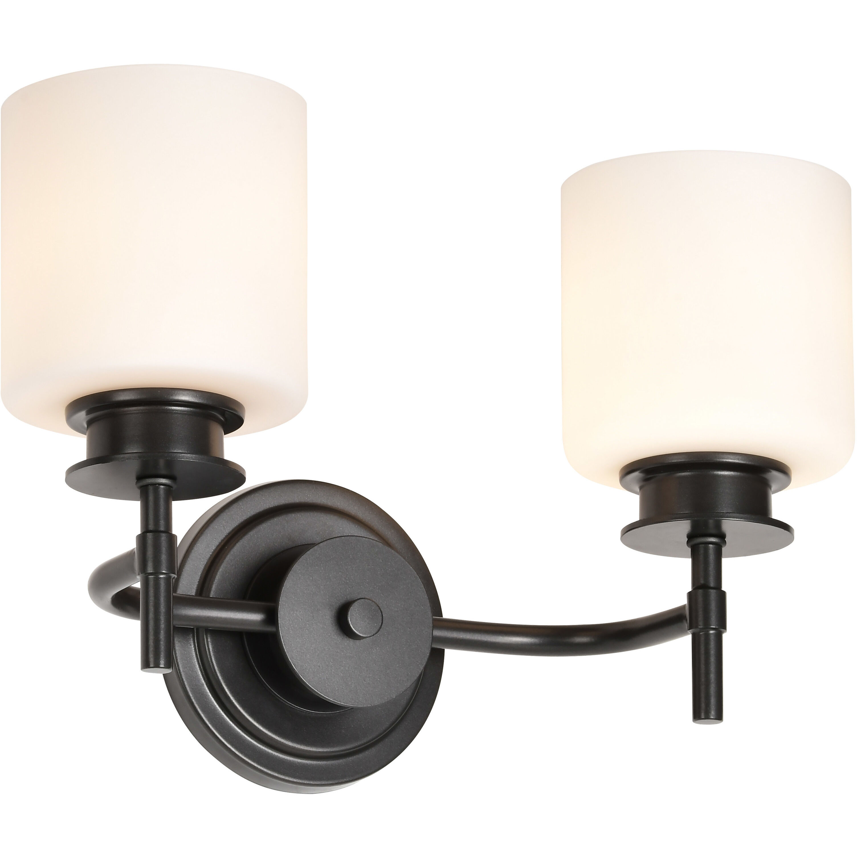 Warren 2 Light 14.5 inch Gun Metal Vanity Light Wall Light