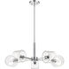 Marlowe 5 Light 28 inch Polished Nickel Chandelier Ceiling Light