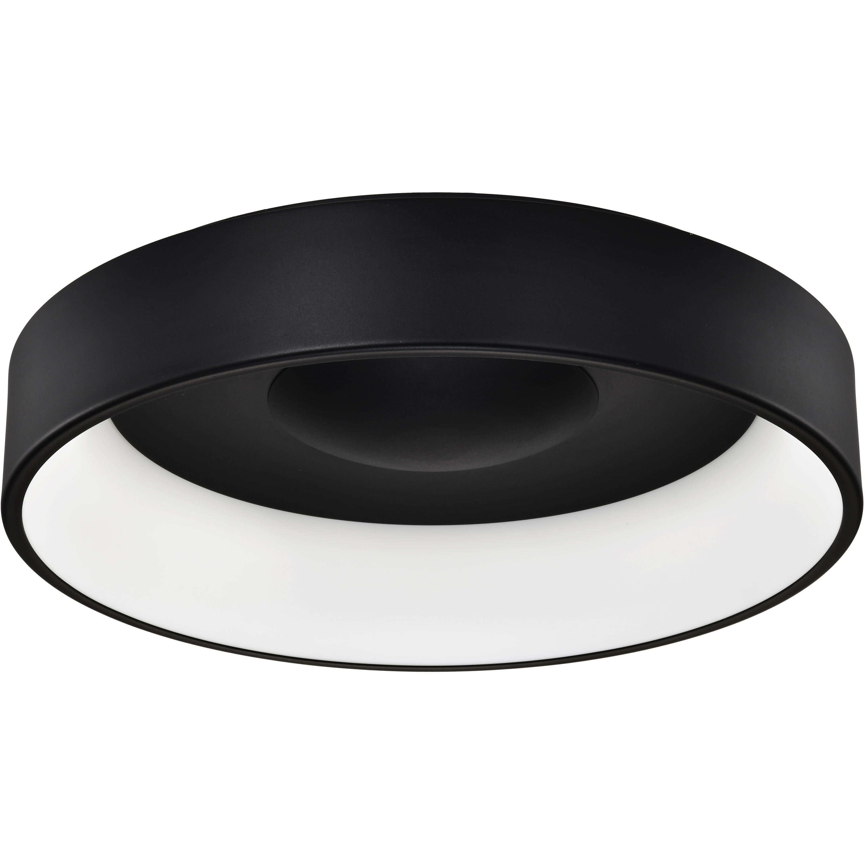 Orbit LED 23.5 inch Black Flush Mount Ceiling Light