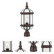 Boxwood 1 Light 19 inch Rustic Bronze Outdoor Post Light
