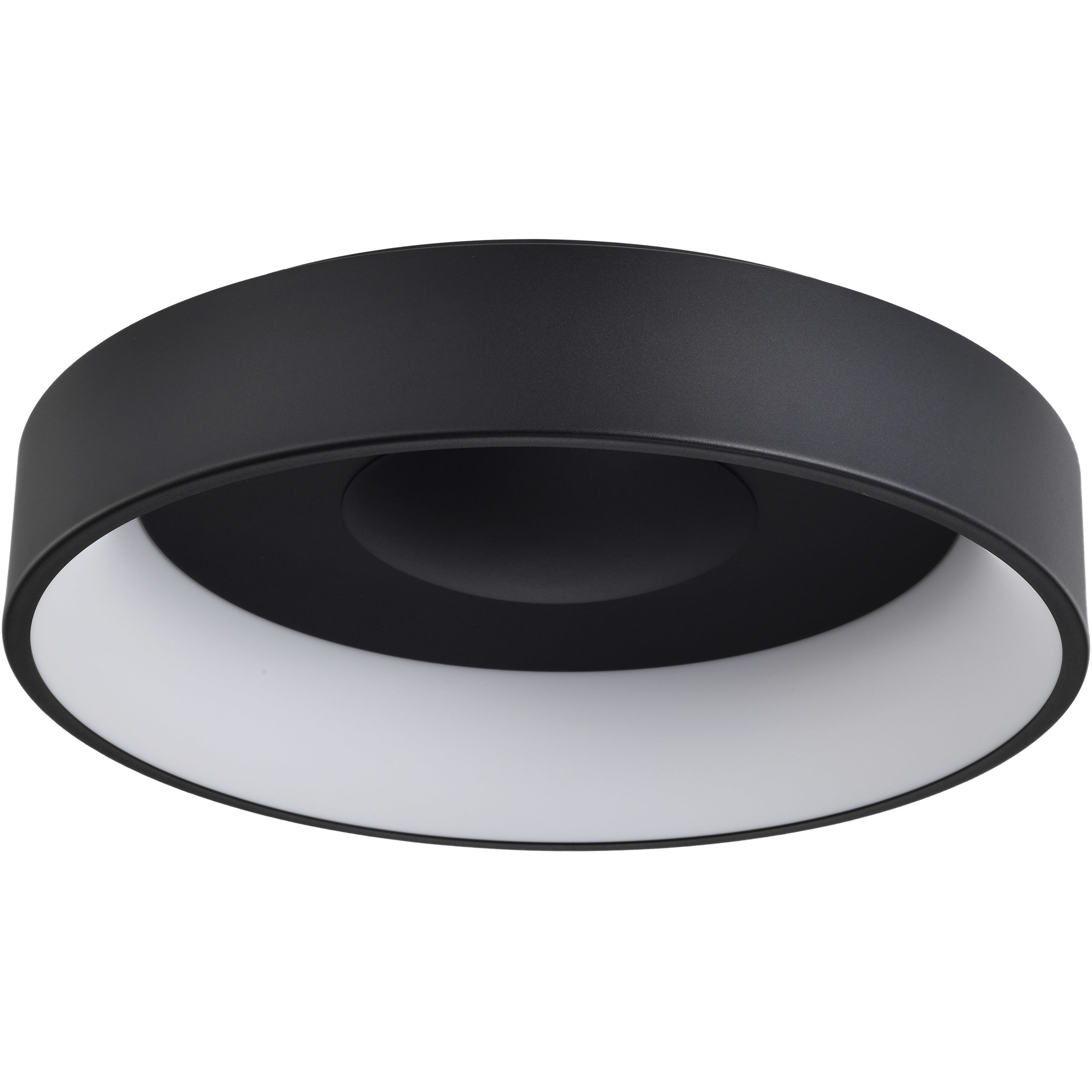Orbit LED 23 inch Black Flush Mount Ceiling Light