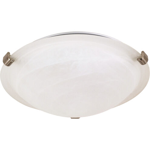 Brentwood 2 Light 16 inch Brushed Nickel Flush Mount Ceiling Light