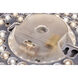 Brentwood LED 15 inch White Fabric Flush Mount Ceiling Light