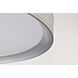 Bandon LED 19.5 inch Gray Flush Mount Ceiling Light